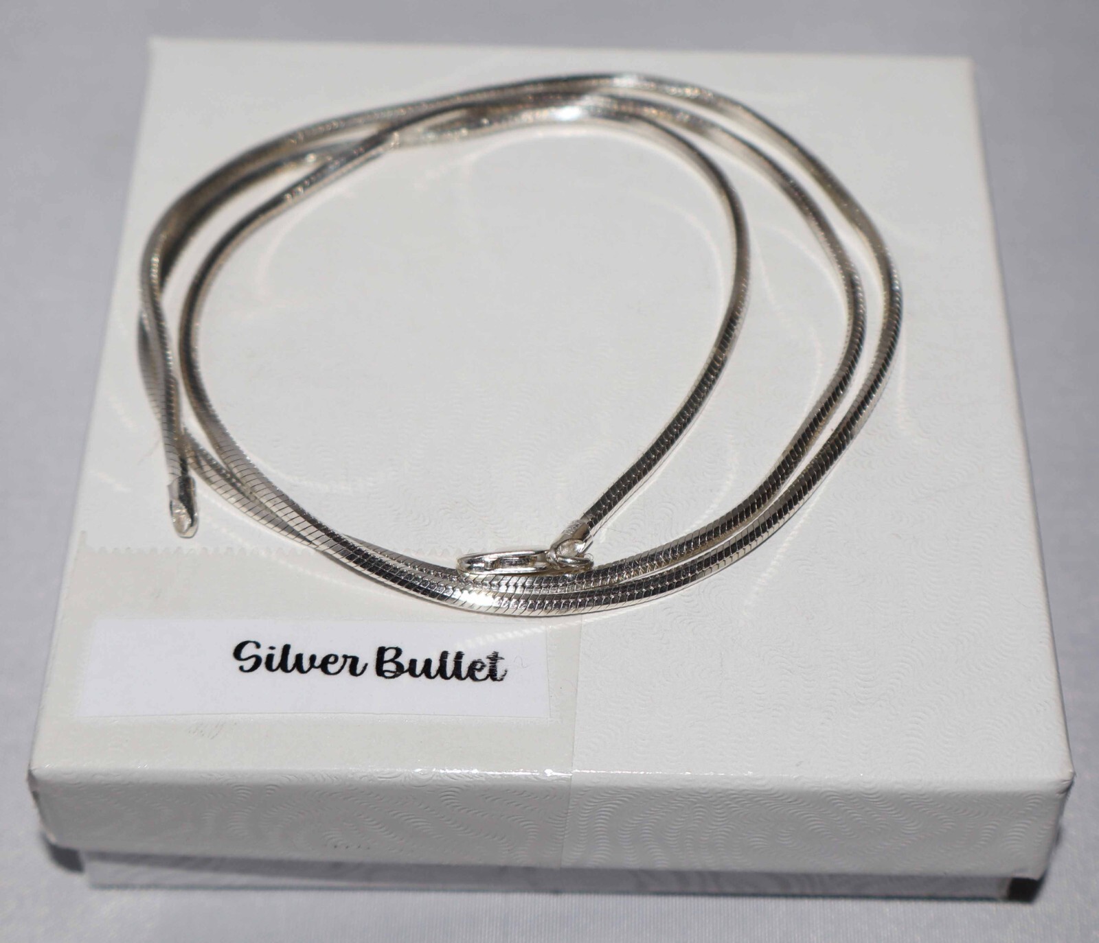 Silpada Sterling Silver Rare HTF 24 inch 8 Sided Octagon Chain Necklace N0405