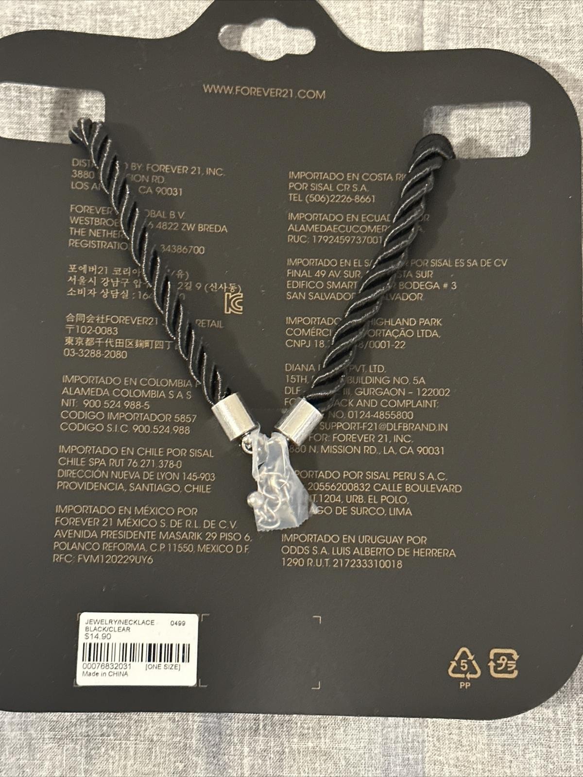 Forever 21 Necklace One size New