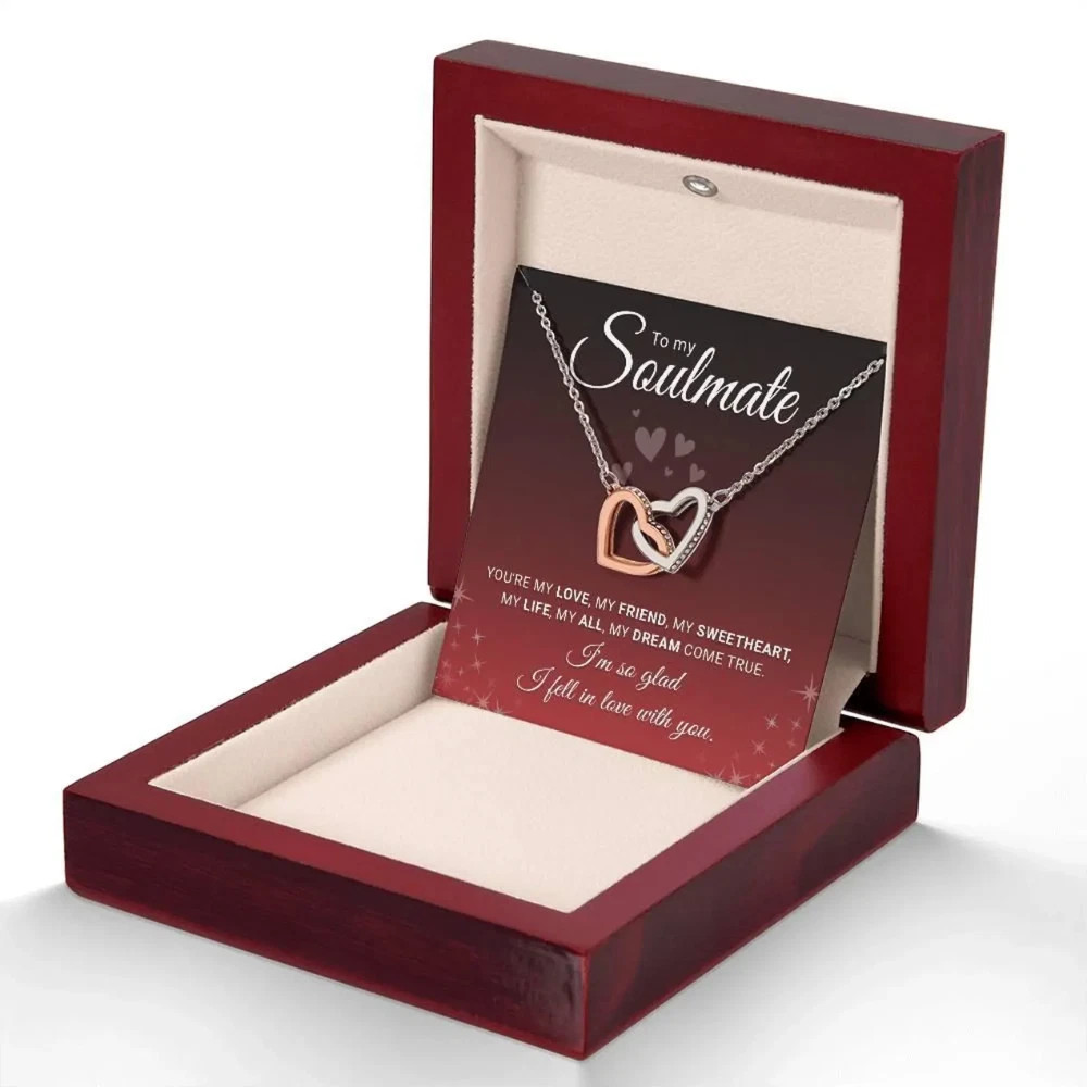 Soulmate Necklace for Women – Anniversary, Birthday – Soulmate Gift For Her