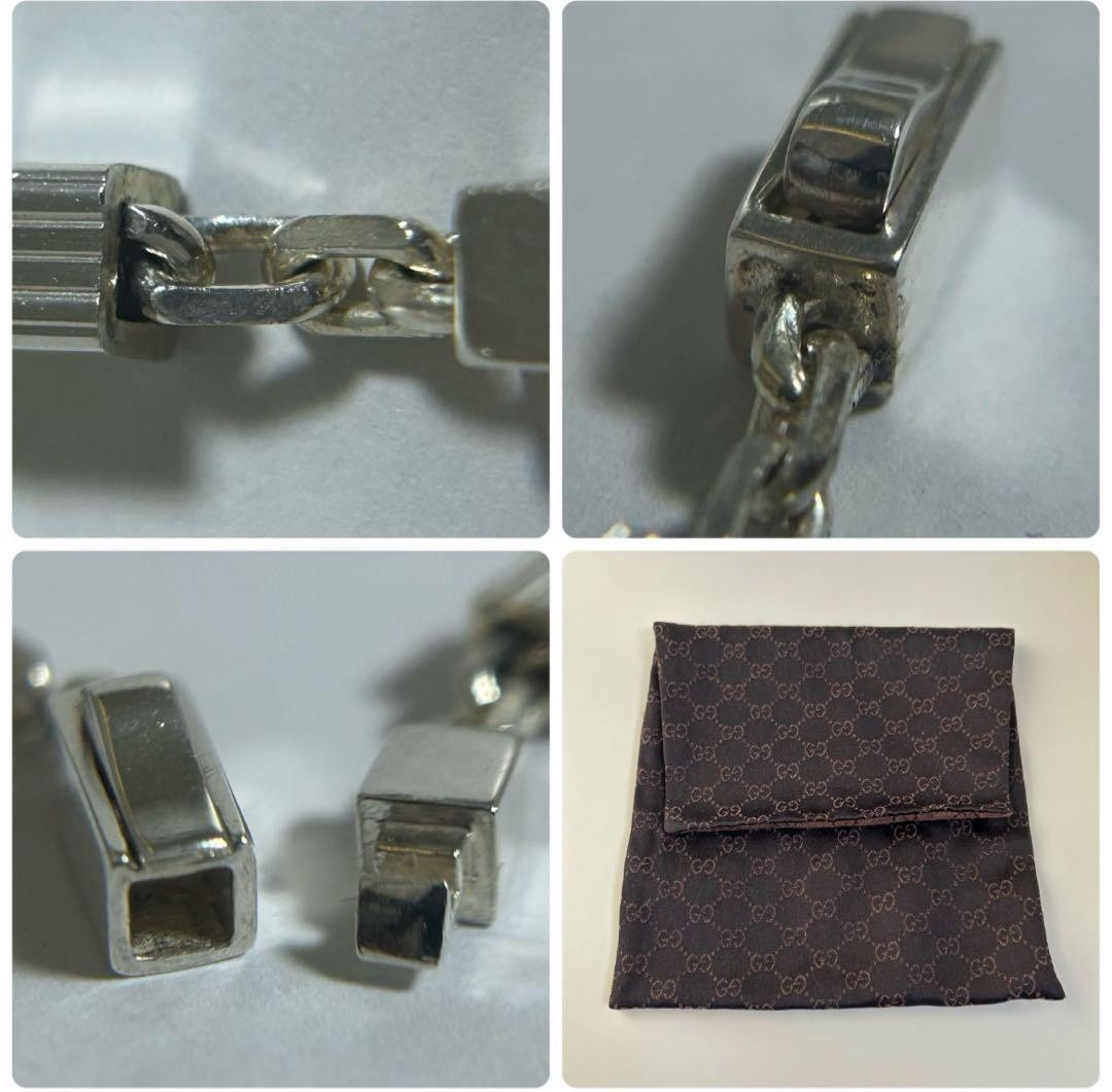 Gucci Silver 925 Necklace Excellent Price