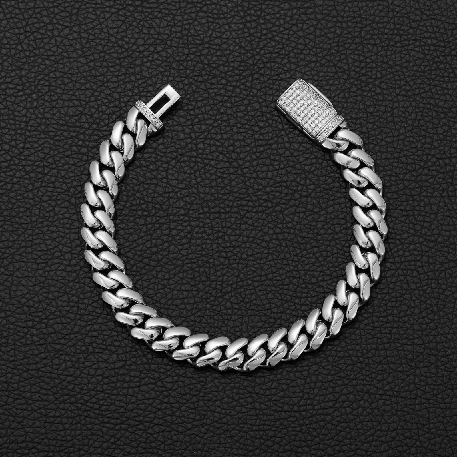 10-22mm Stainless Steel Miami Hip Hop Cuban Chain Necklaces or Bracelets