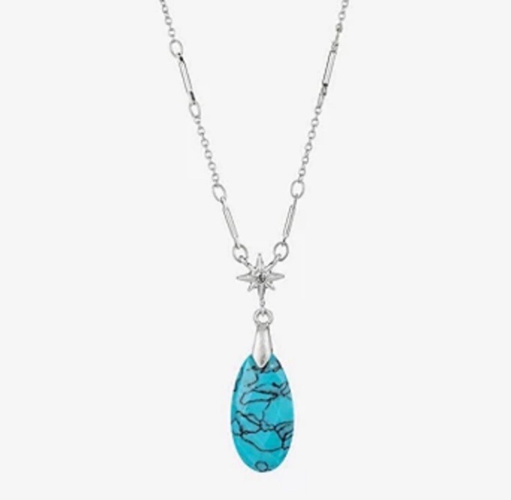a.n.a Quartz Link Pendant Necklace