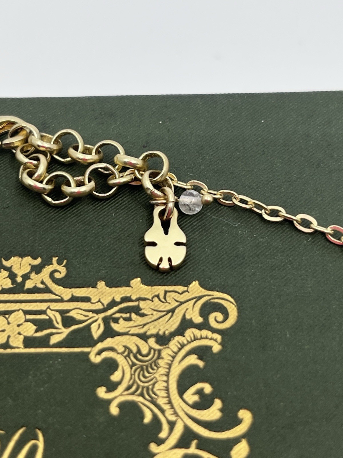 Lucky Brand Art Nouveau Style Coin Necklace