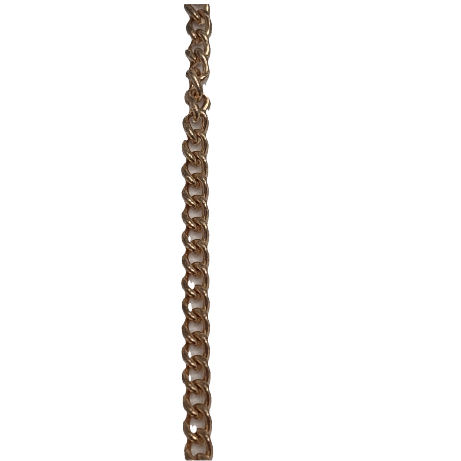 Gold Necklace 16” With Pendants And Stones