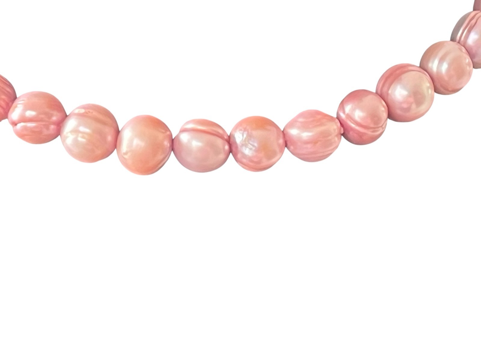 Imperial Pearls Fresh Water PINK Pearl Hand Knotted 40″ Strand Necklace 9mm