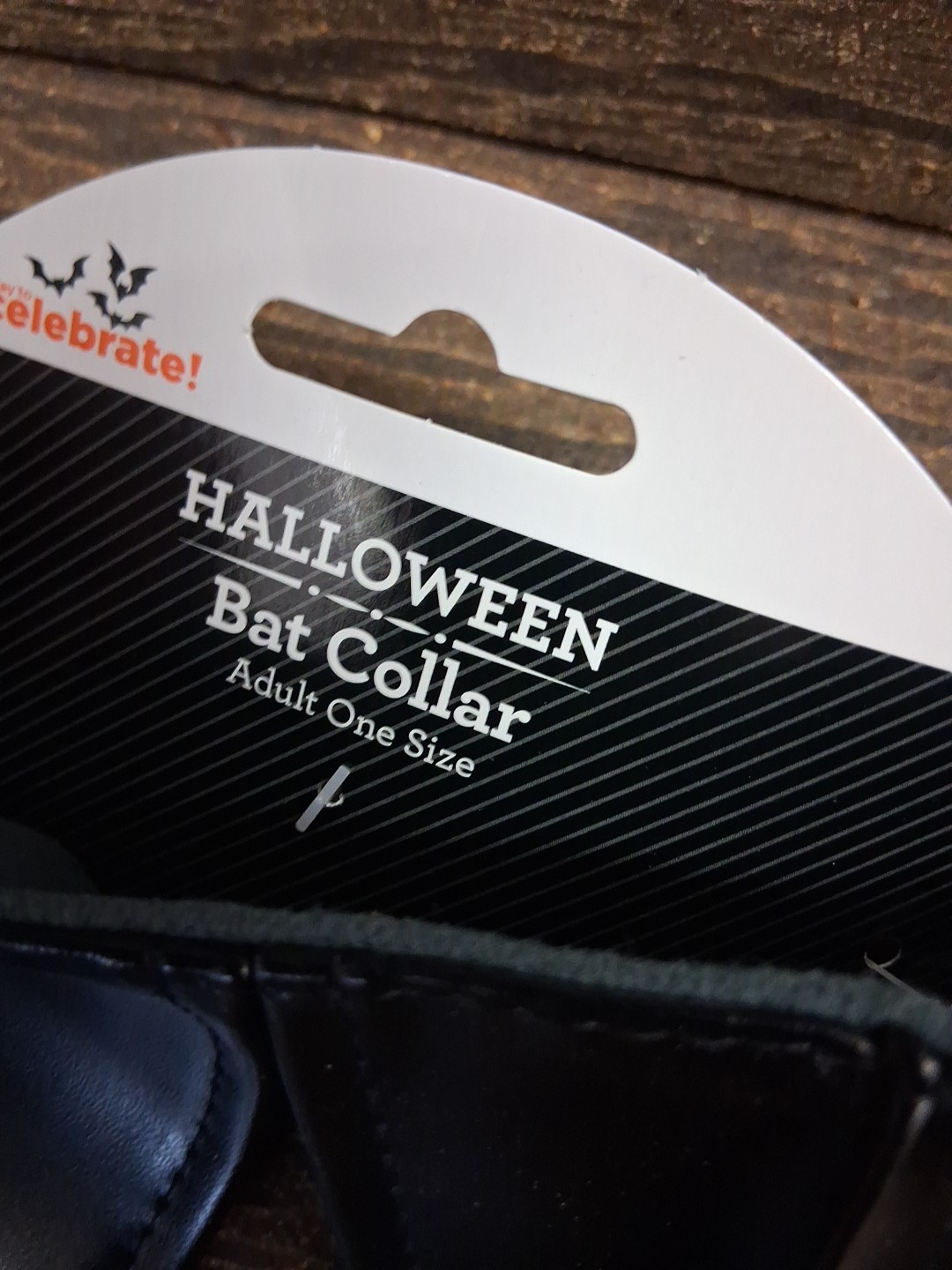 Way To Celebrate Bat Collar Choker Gothic Halloween Neck Cosplay Vampire Adult