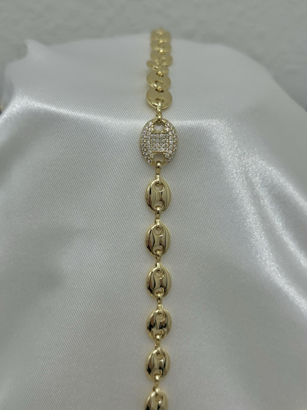 Set Choker 45 Cm Pulcera 19cm Laminado En 14k Alta Calidad Hermoso