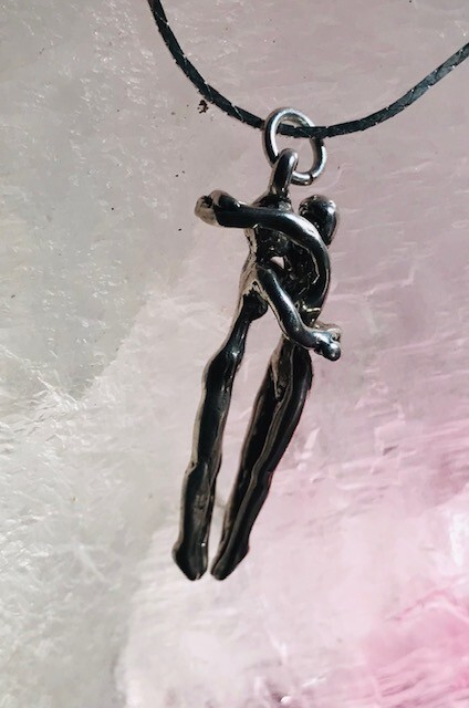 Male Gay Bodies M&M 925 Pendant Pride LGBTQ Hanging Around Together by JKL 169