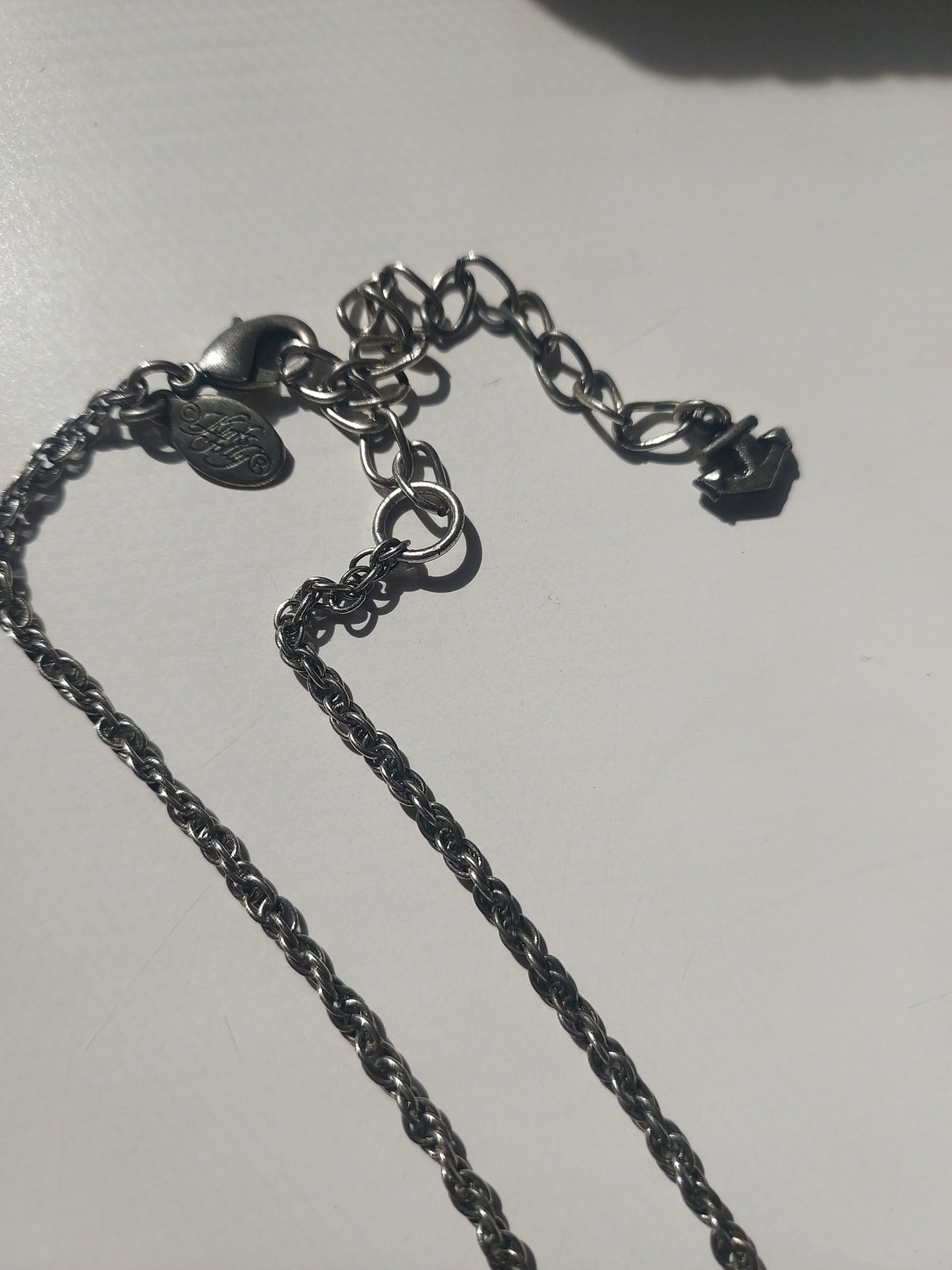 Kirks Folly Mermaid On Hook Necklace 16-20 in