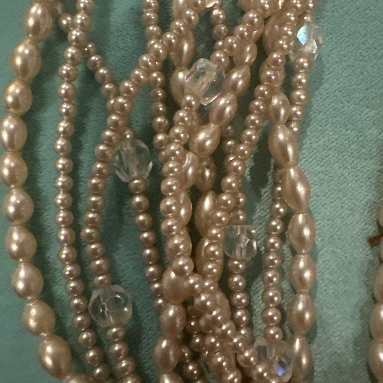 Pearl Fashion Jewelry Necklace 17 Inches