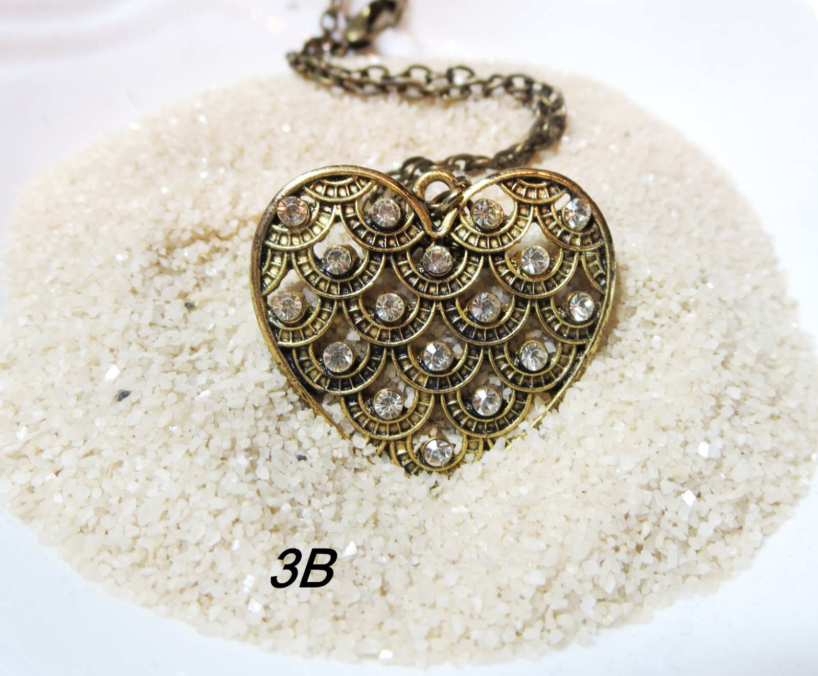Heart Love Necklace, Valentine’s Day Gift, Gold Heart Necklace, Gift for Mom