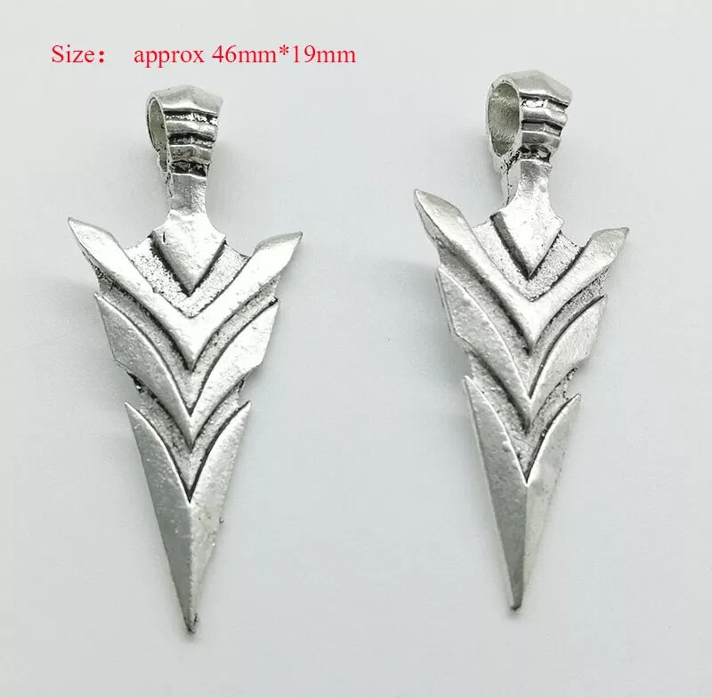 Beautiful Stainless Steel Arrow Head Pendant & 18″ Necklace! FREE SHIP IN USA!