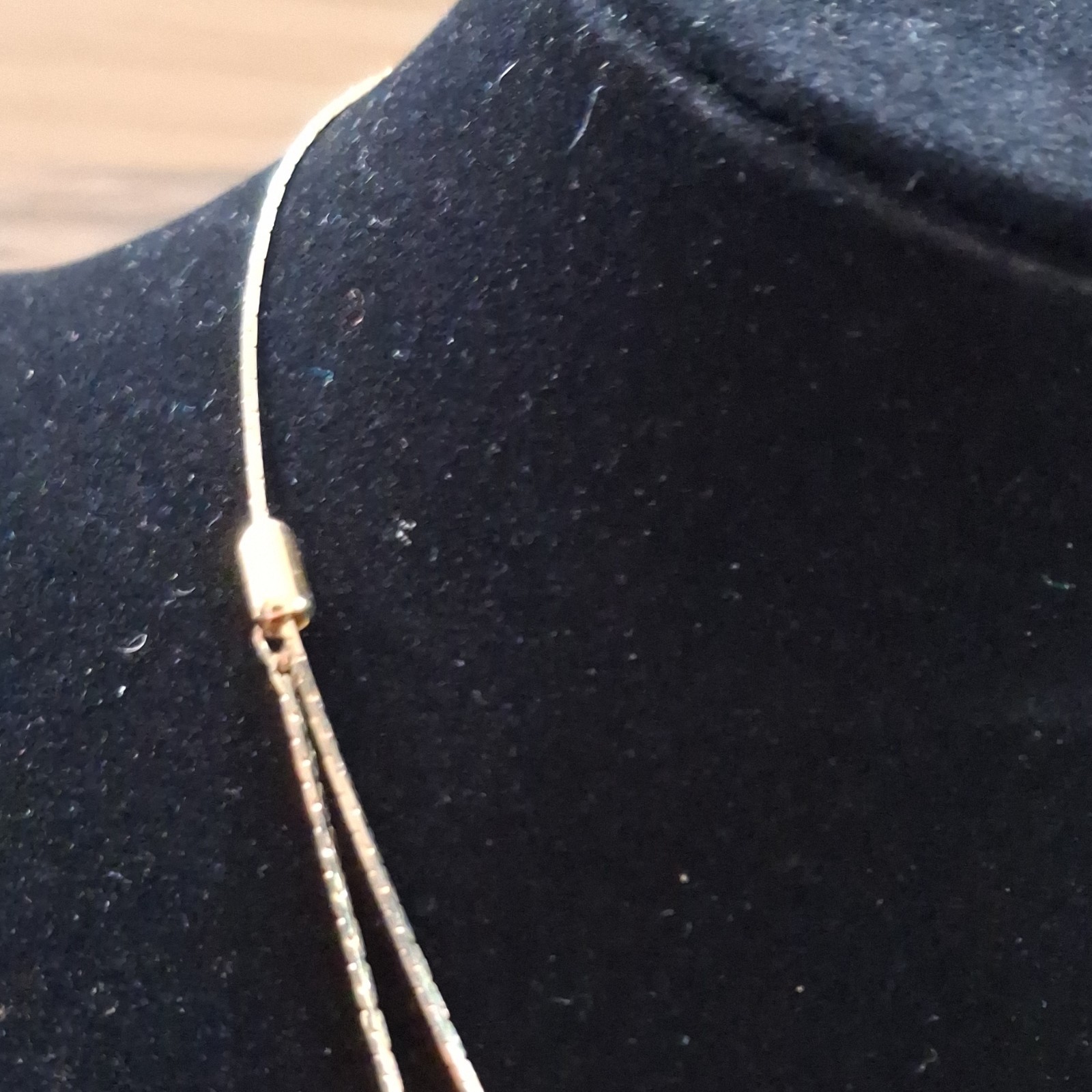 Gold color Layered Snake Chain Necklace Barrel Closure Undated Fashion Jewelry