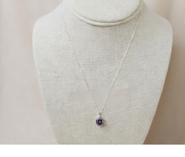 16 Ct AAA+Natural Color Change Alexandrite Certified Gemstone Pendant 925 Silver