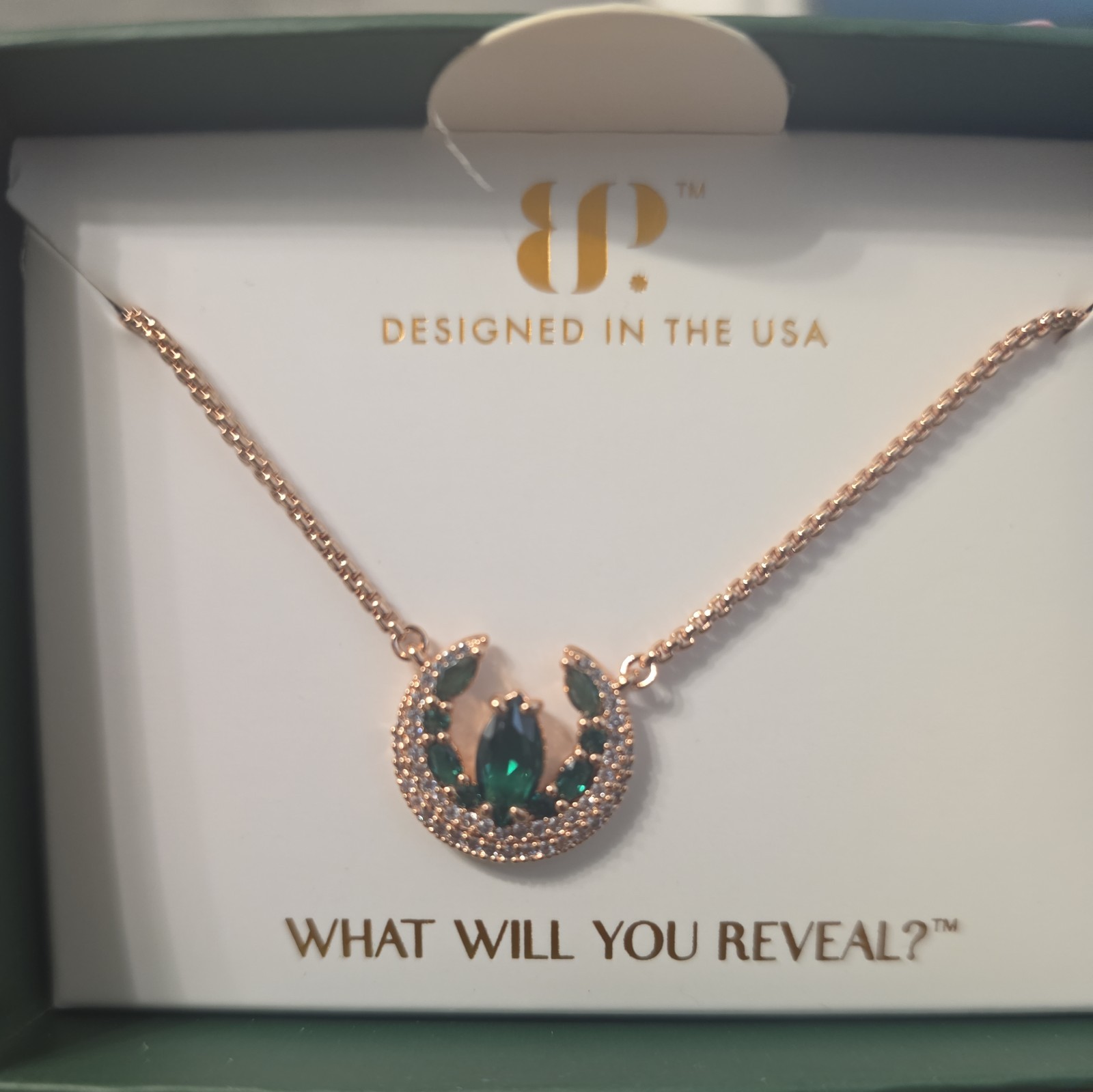 Bomb Party BP Rose Gold May 2026 Necklace A Queens Statement