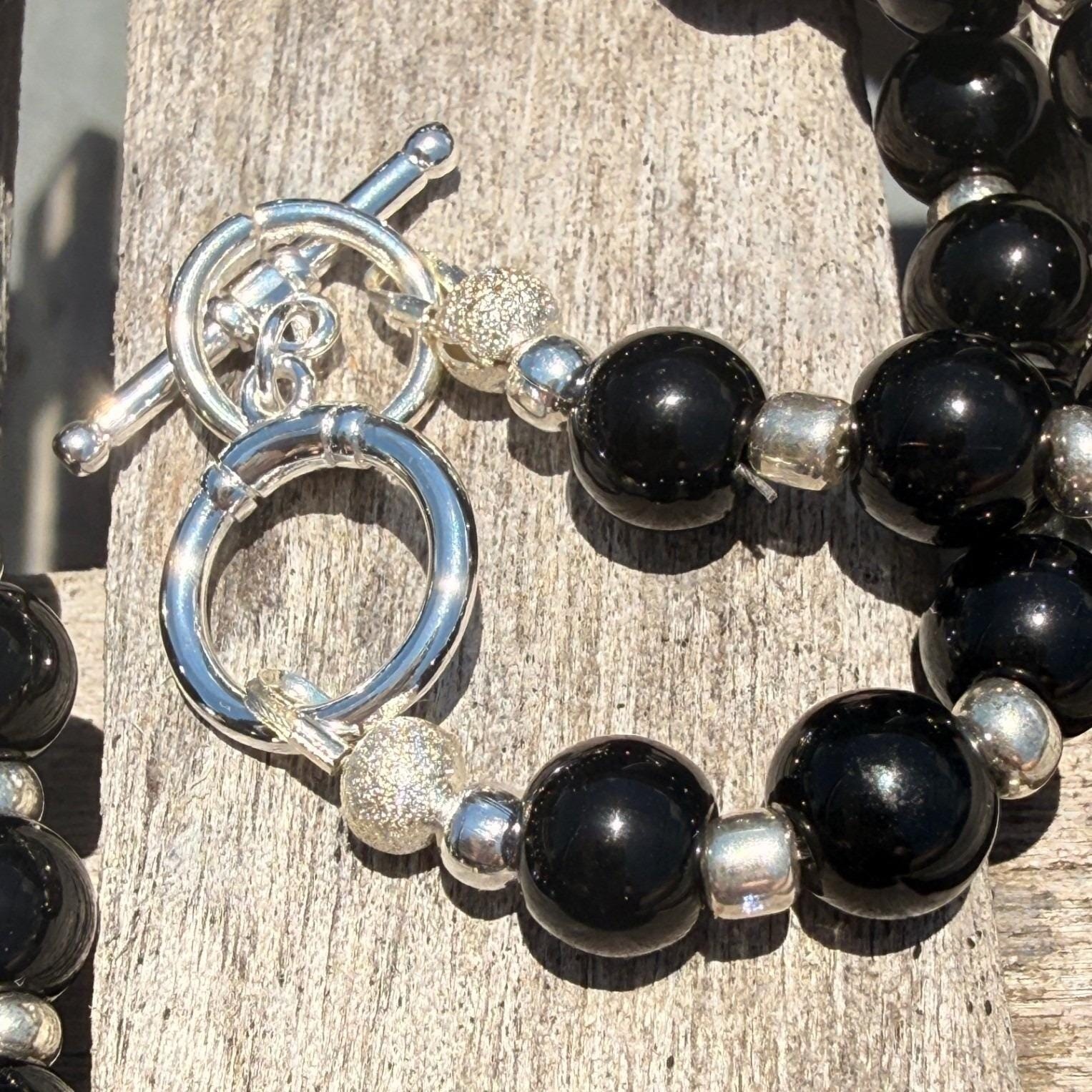 925 Sterling Silver Starfish Pendant Beaded Necklace Coastal Beachcore Resort