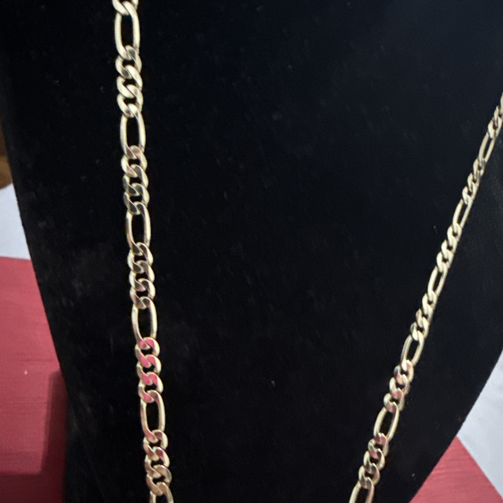 Xuping XP Sacred Heart of Jesus Figaro Chain Gold Plated Pendant Necklace New