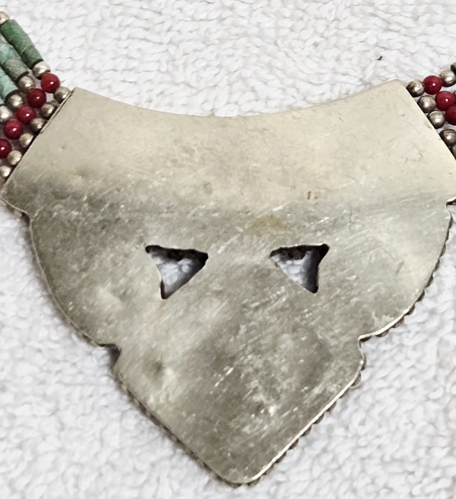 Vintage Nepal Tibetan Necklace Turquoise Tibetan Ethnic Coral Statement Piece