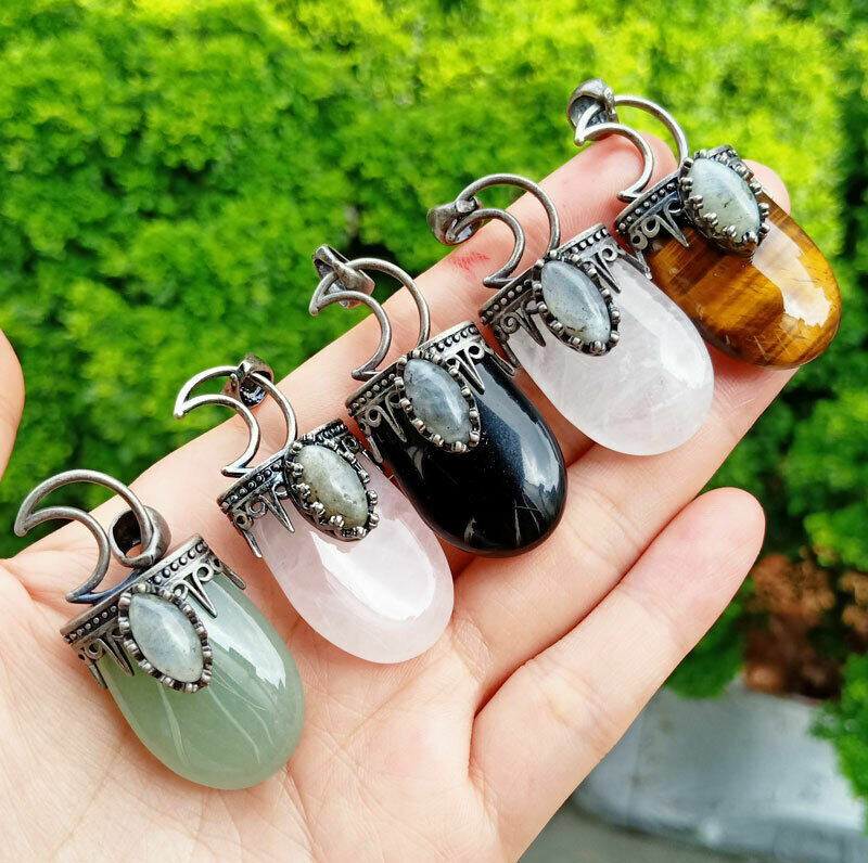 10pcs Lapis Labradorite Vary Stone Pendants Reiki Healing Amulet wholesale