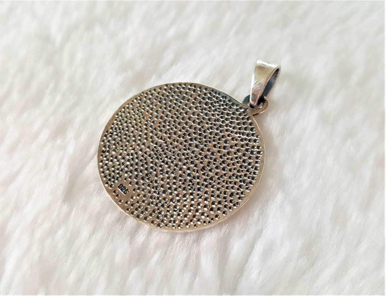 Sun Wheel Pendant 925 Sterling Silver Black Sun Occult Talisman Horoscope Zodiac