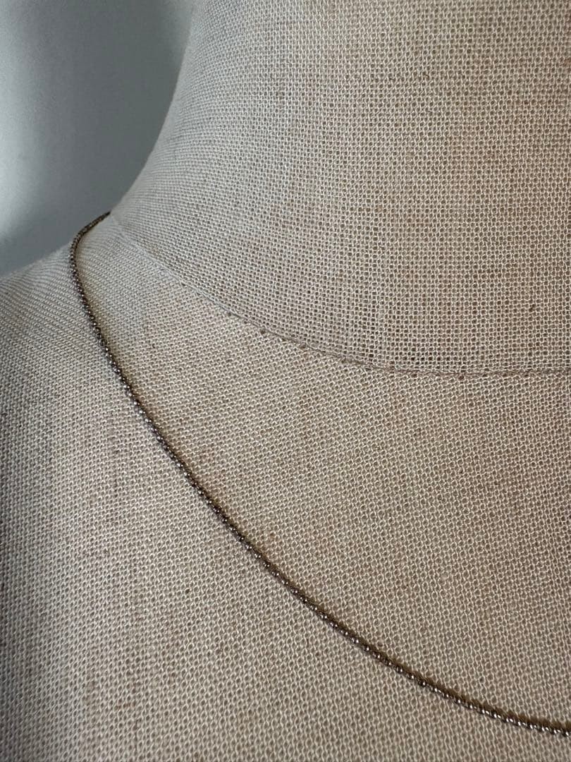 Vintage Silver 925 ITALY Ball Necklace