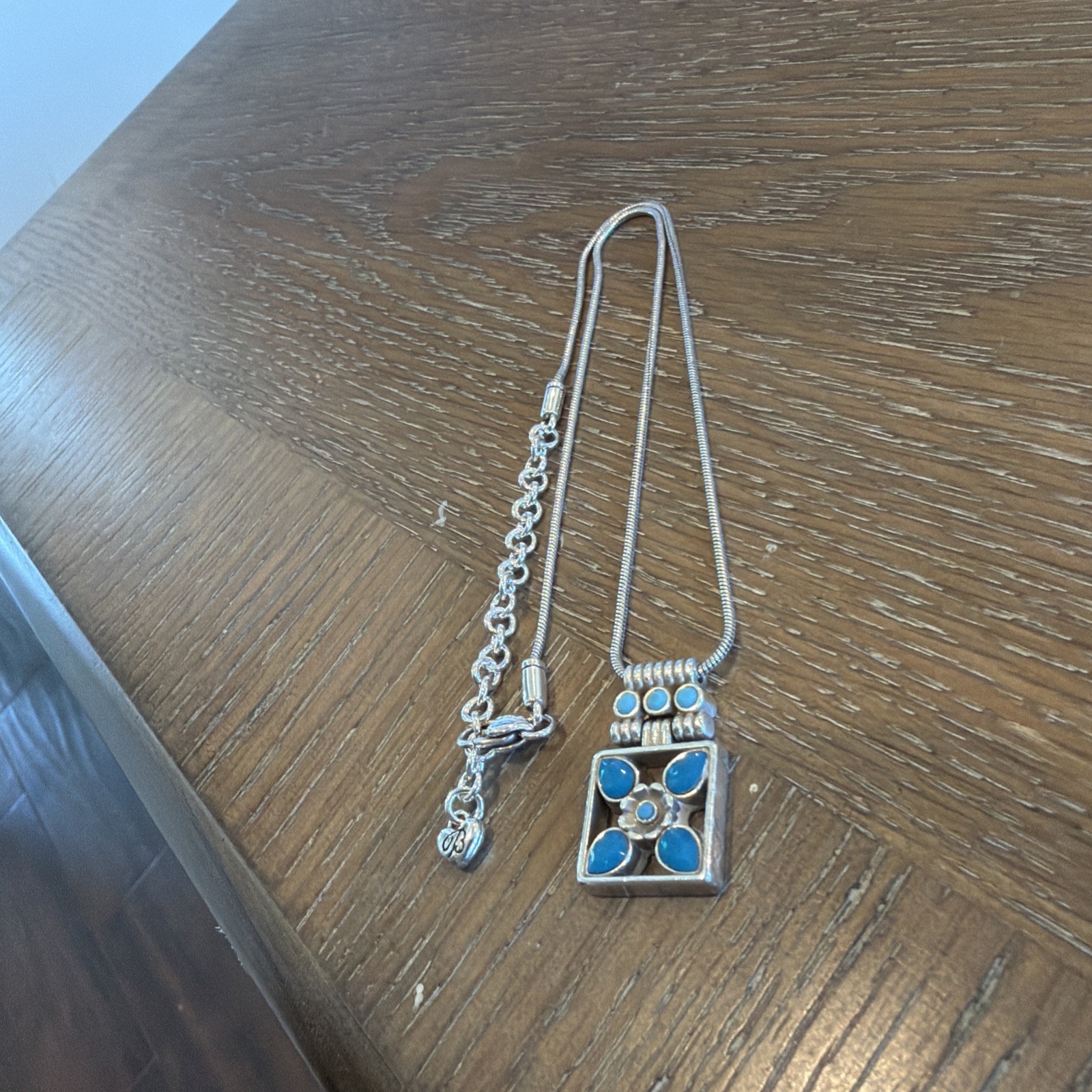 Brighton Nepal Faux Turquoise Necklace Retailed $56 **RETIRED**