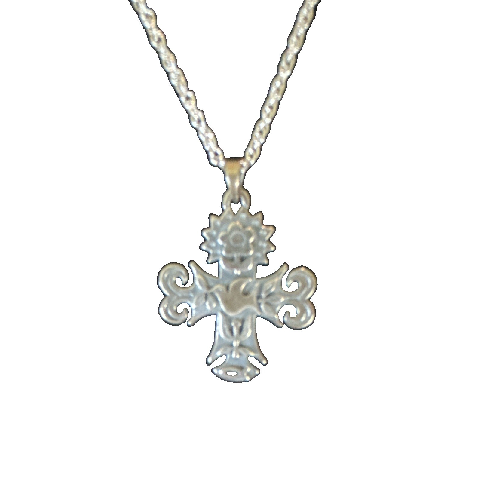 James Avery Sterling Silver 925 Cross and Chain