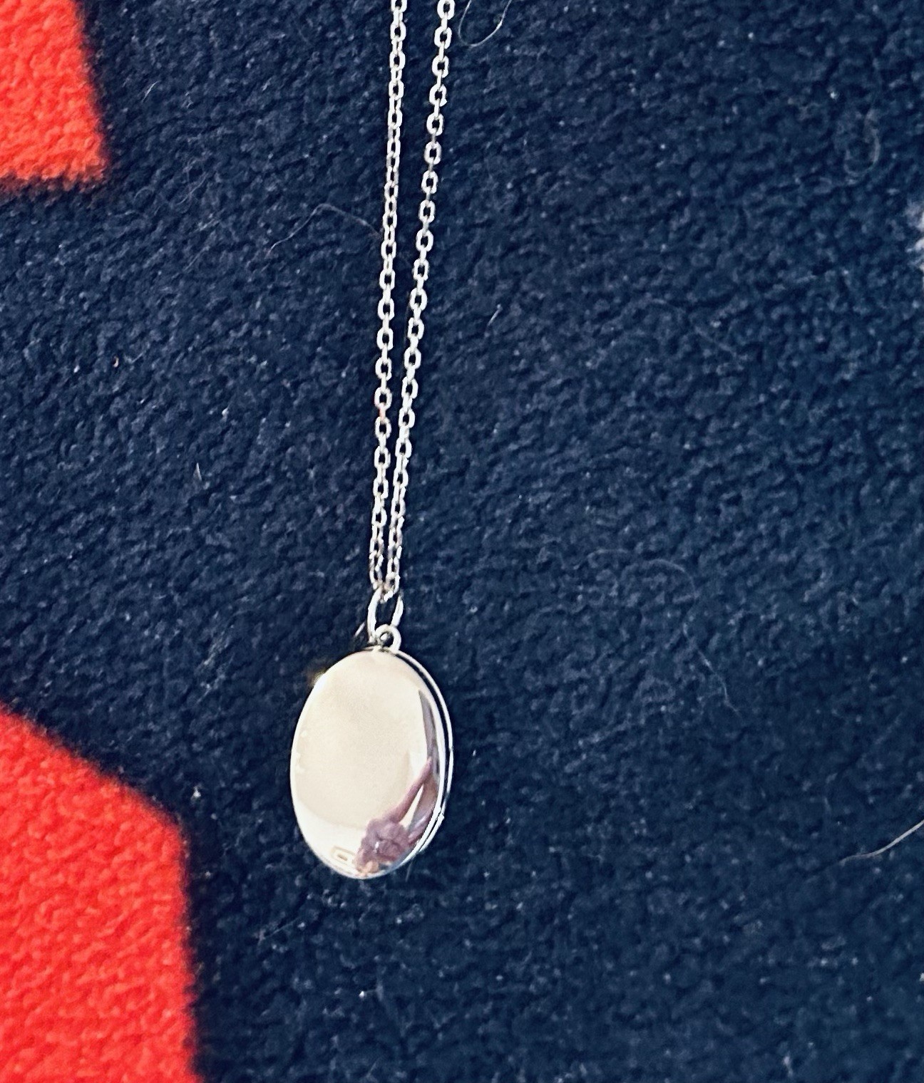 Sterling Silver Locket Necklace NIB Adjustable Chain 24 In Engraved “Forever “
