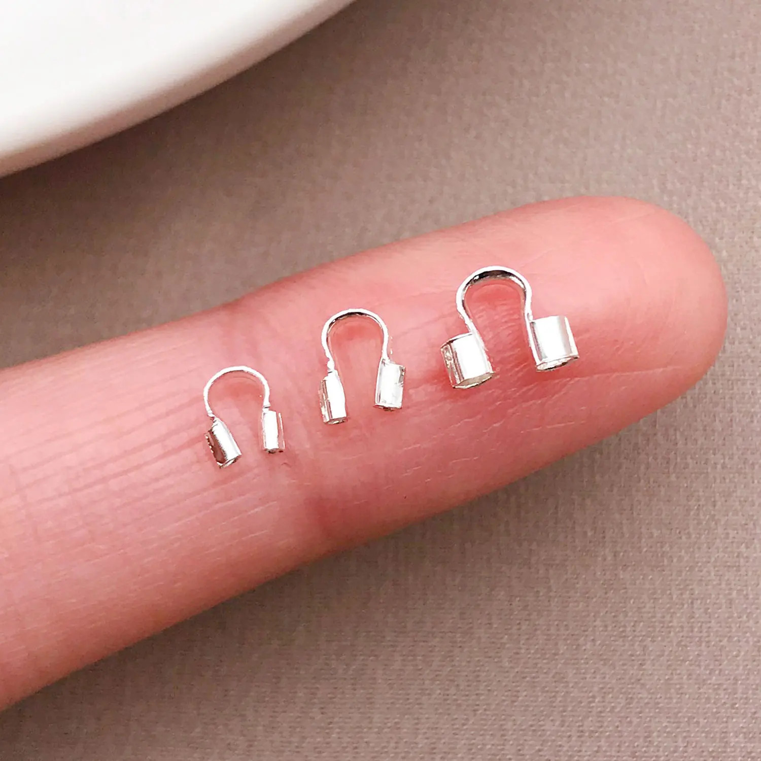 Mix 20Pcs 18K Copper Plated Real Golden Thick Silvery U-Shaped Horseshoe Closure