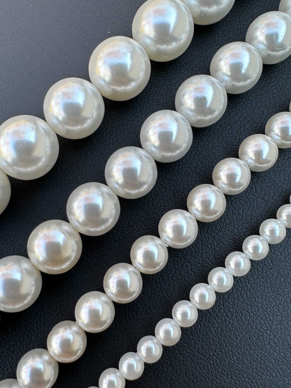 Cultured Pearl Bracelet W. Real 925 Silver Clasp For Men Women 4-10mm All Length
