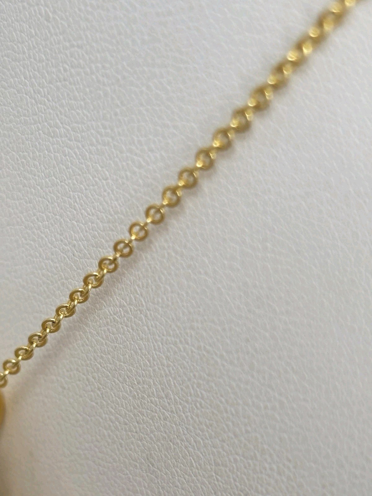 Gold Tone and Pink Floral Pendant Necklace/ Gold Tone Chain Measures 17 + 2 In