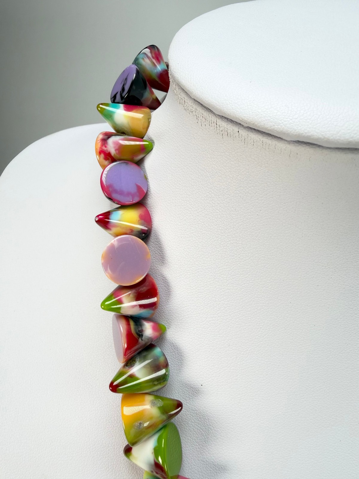 Jackie Brazil “Corina” Small Cones Kandinsky 55cm Necklace ( N0058 )