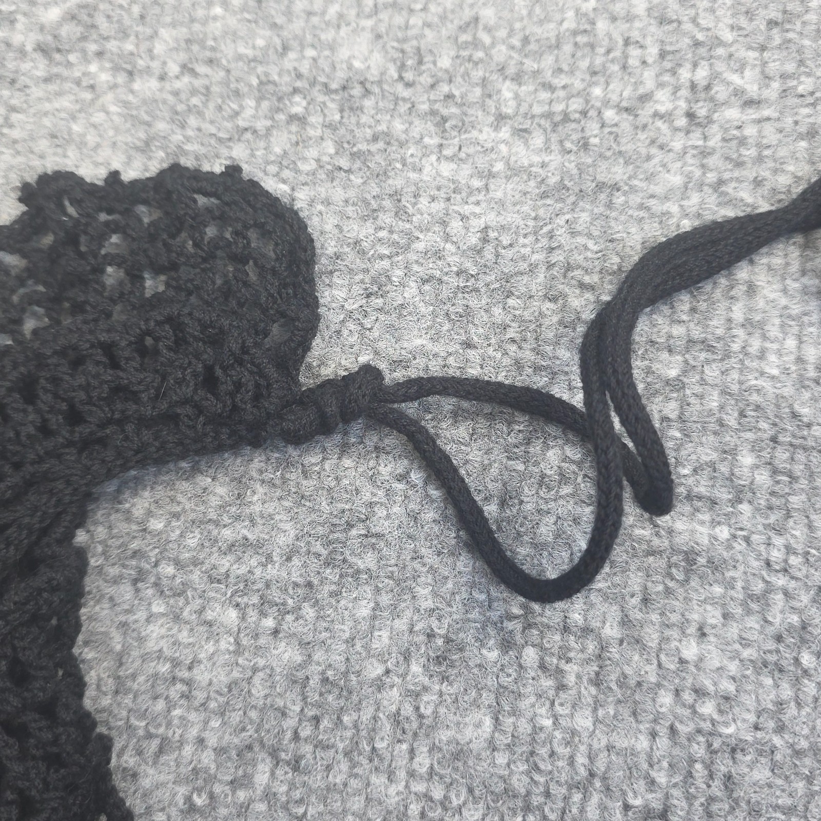 VLAS BLOMME Crochet Chocker Neck Tie Accessory Women’s One Size Cotton NWT