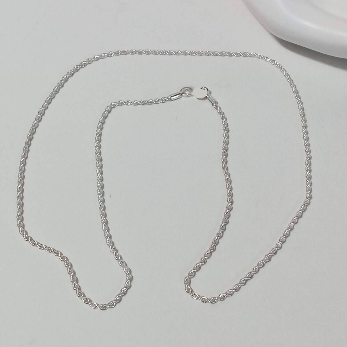 Women’s Long Necklace Stainless Steel Silver One Size Casual