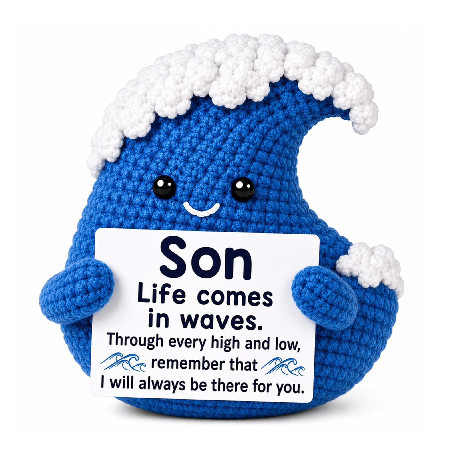 MY-ALVVAYS Cheer Up Gifts for Son from Dad Mom Wave Crochet Back to School | …