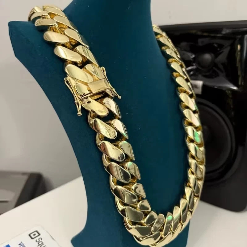 Miami Cuban Link Gold Plated Chain 20mm – 24inch