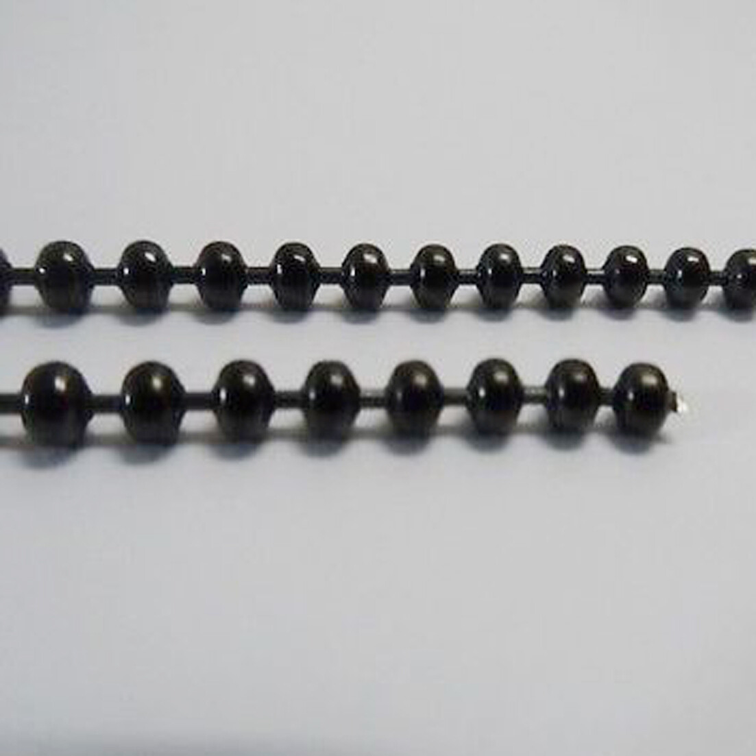 1.5/2/2.4/3.2/4/5/6/8/10mm Black Stainless Steel Ball Chain DIY Jewelry finding