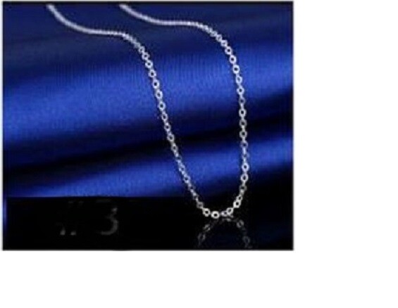 large PISTOL GUN pendant charm 925 P/L Sterling Silver ITALY 18″ Chain Necklace