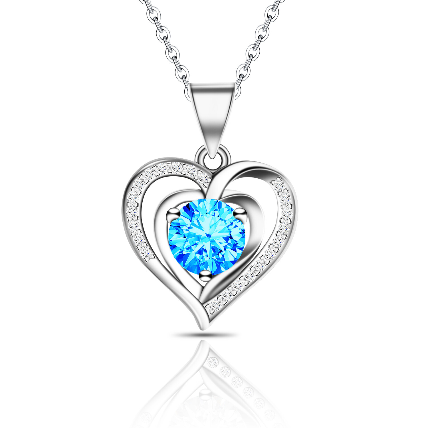Valentine’s Day Gifts Her Girlfriend Preserved Real Rose and Red Rose Necklace