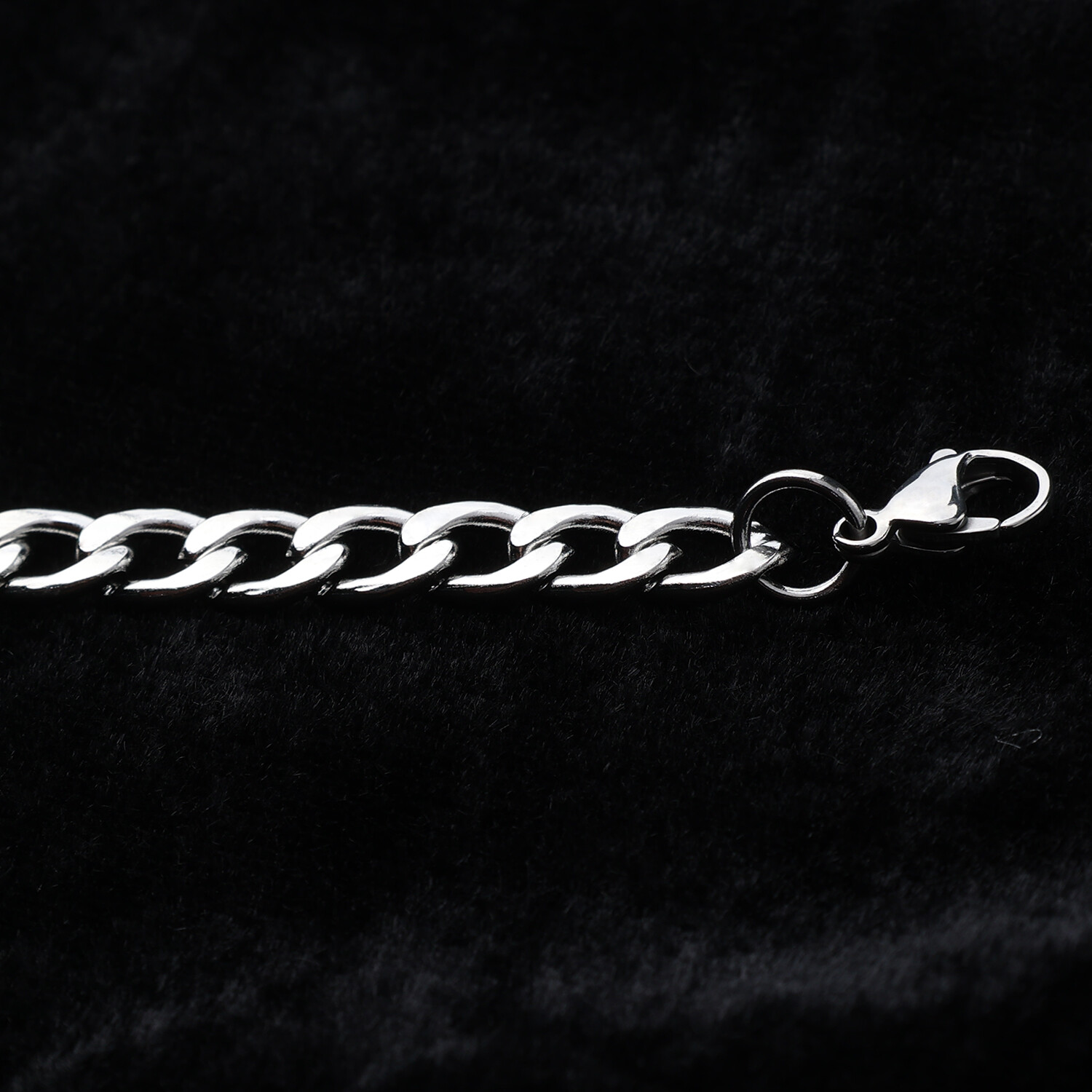 Valentine’s Day Gift 18-24” Stainless Steel Cuban Necklace Curb Chain Fashion