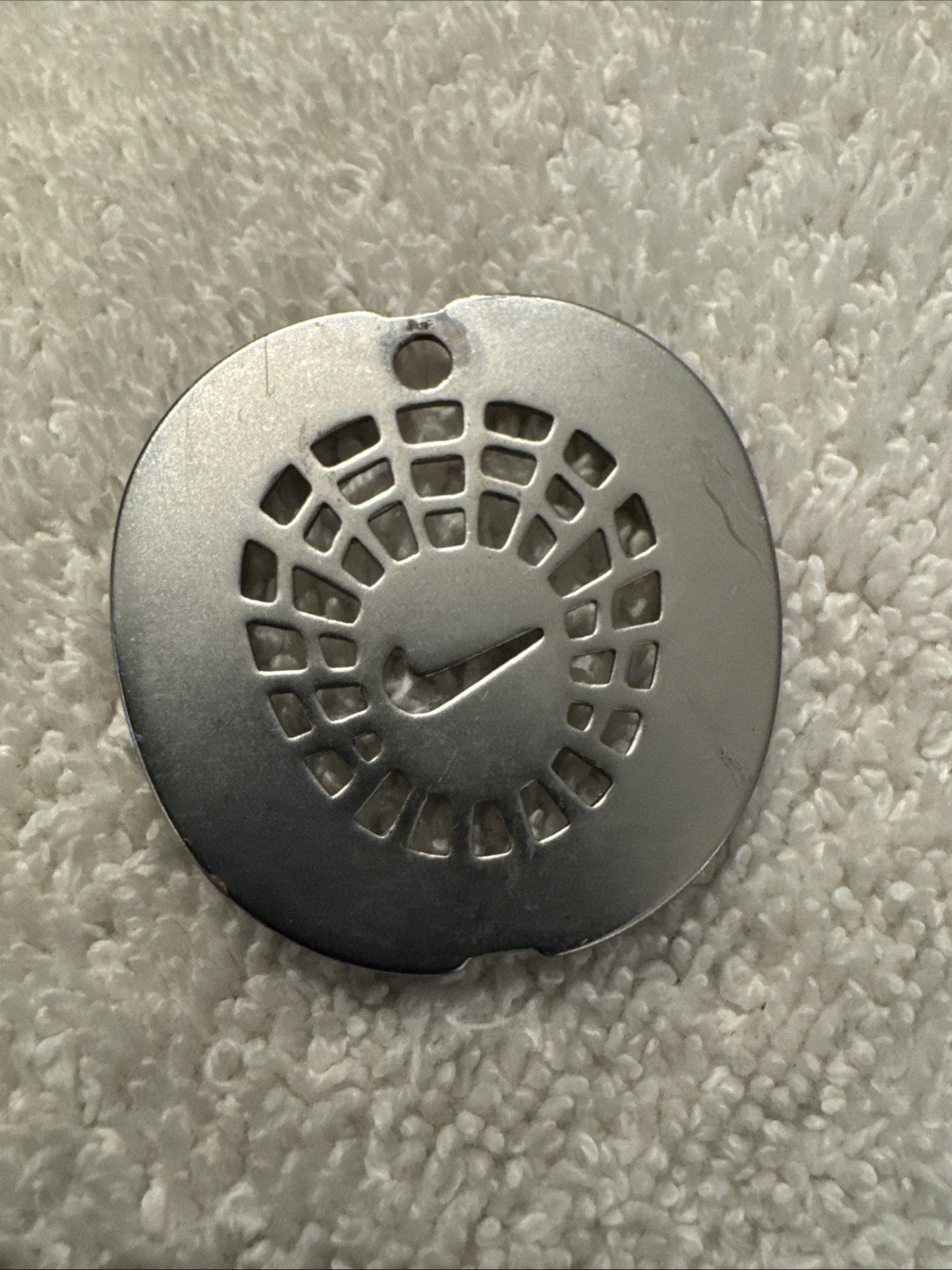 1 ad Unisex Men Symbol Nike Silver Tone Pendant keychain fob charm