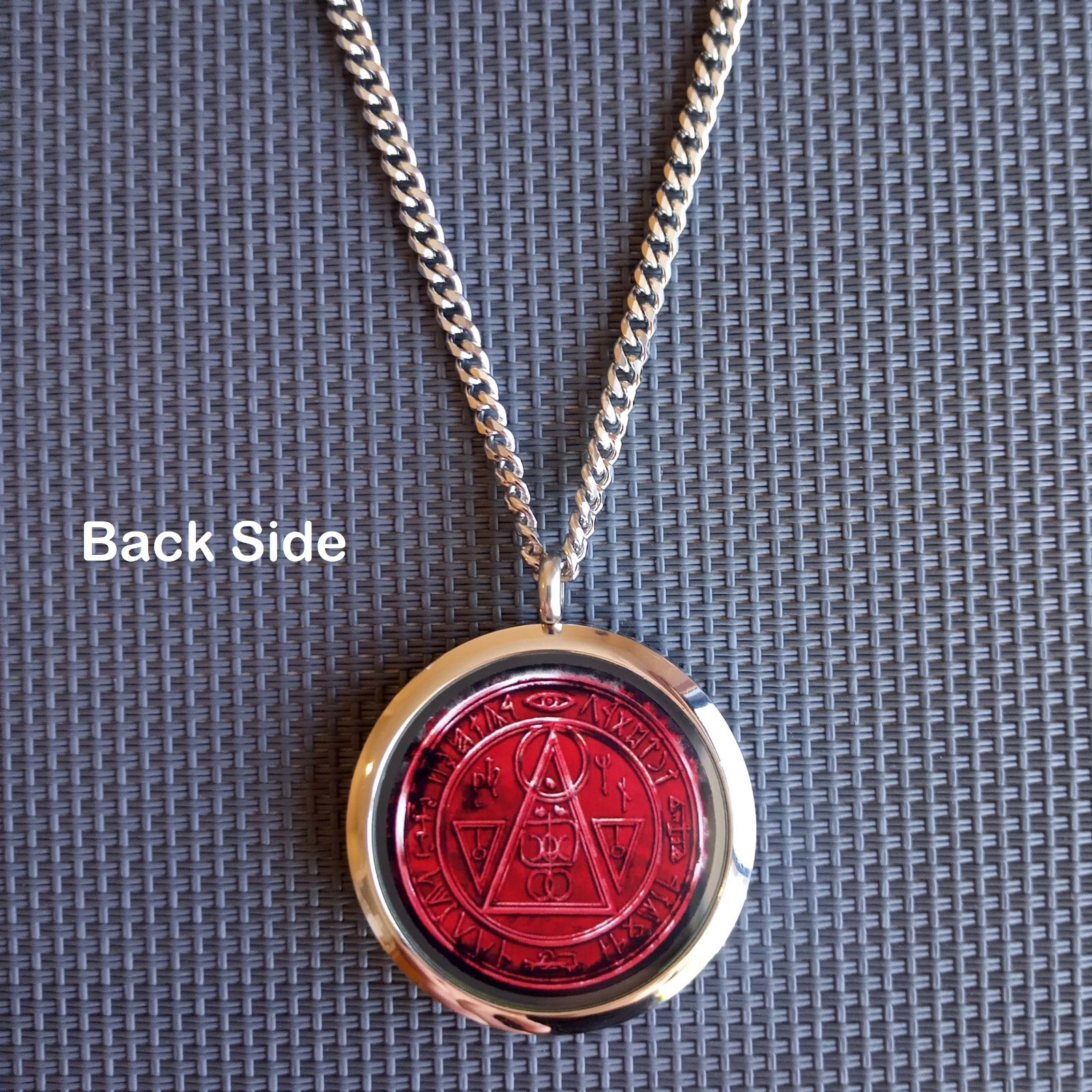 Silent Hill Halo Of The Sun / Seal of Metatron Horror Game Logo Pendant Necklace
