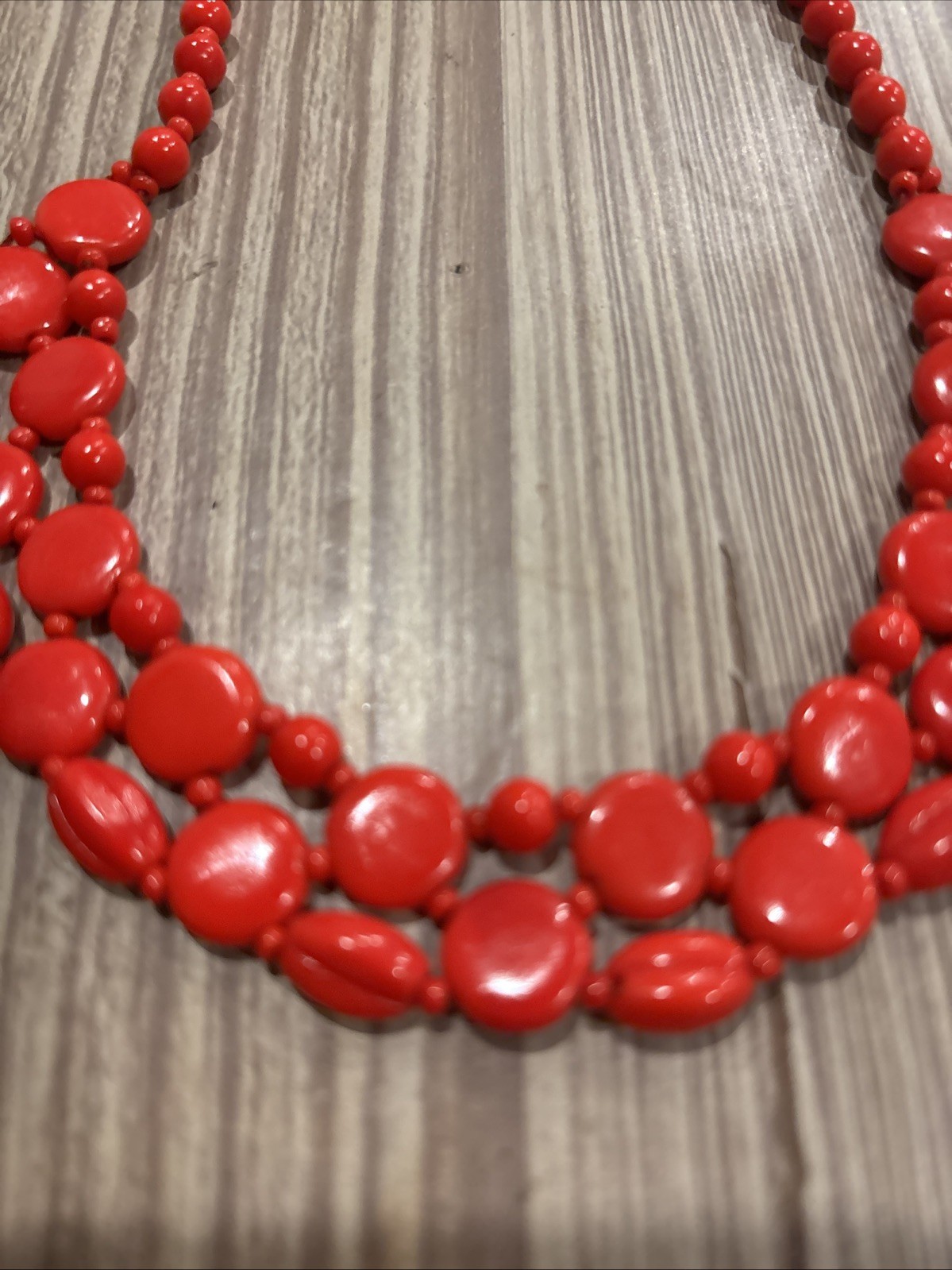 V Pretty Orange Color Necklace, Fashion Jewelry Necklace For Women And Girls
