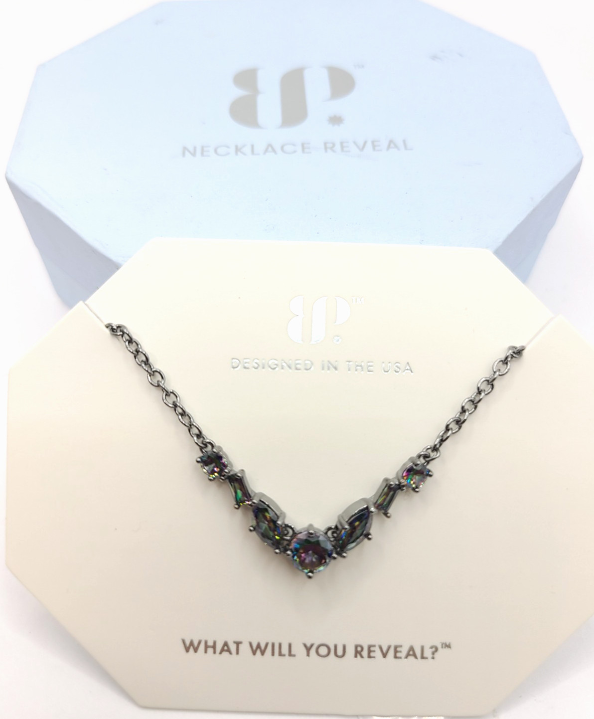 Bomb Party June 2024 RBP7571 She’s Edgy But Timeless Alexandrite on Rhodium