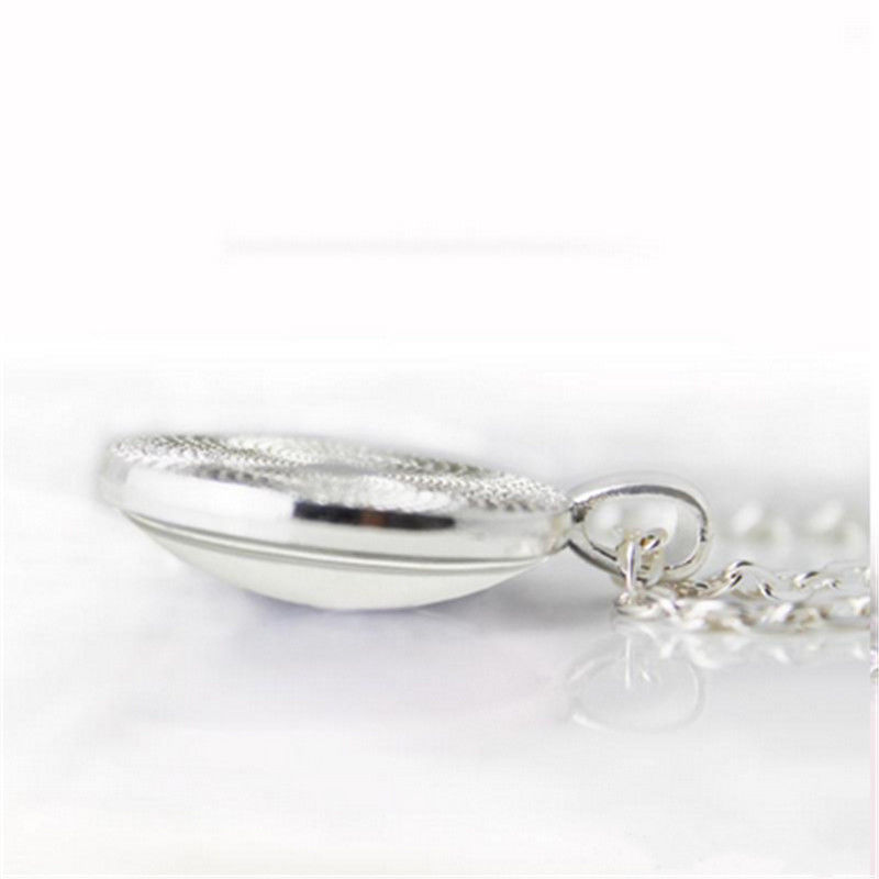 LOVE BABY HEART charm pendant Sterling 925 Silver plated 20″ necklace gold Gift
