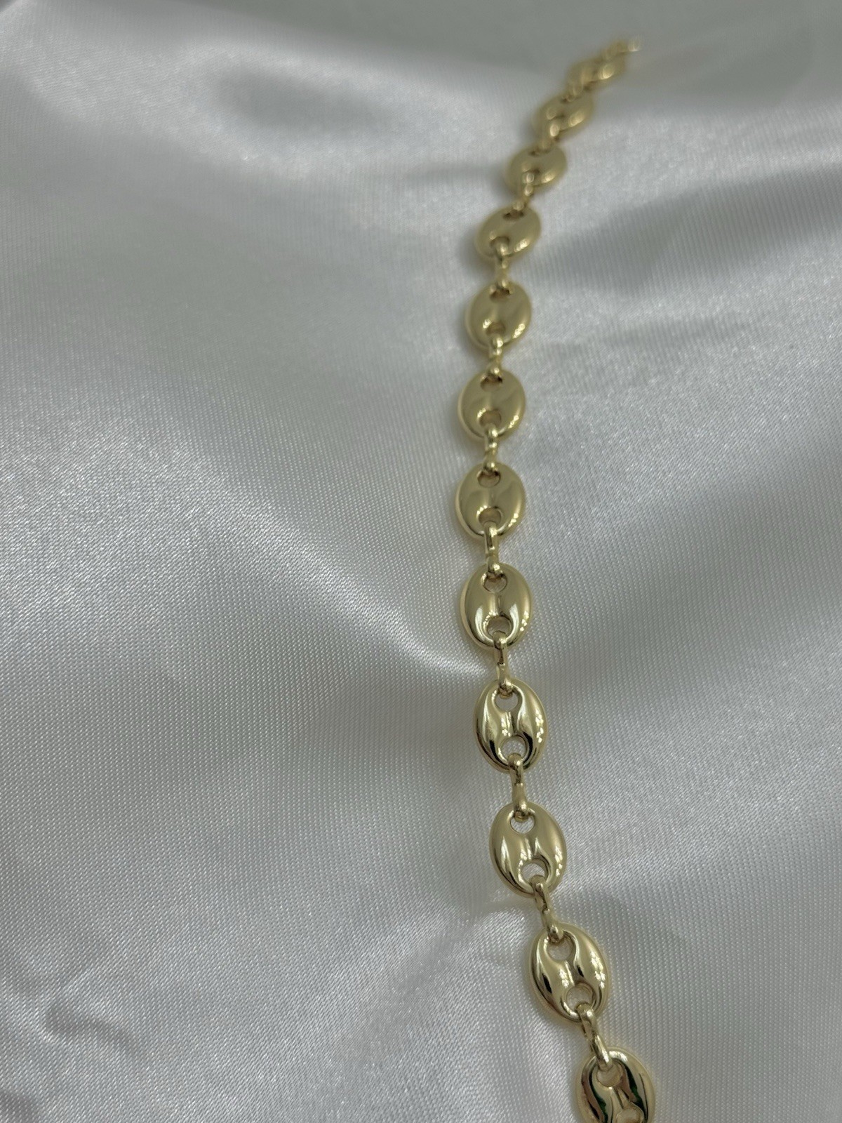 Set Choker 45 Cm Pulcera 19cm Laminado En 14k Alta Calidad Hermoso