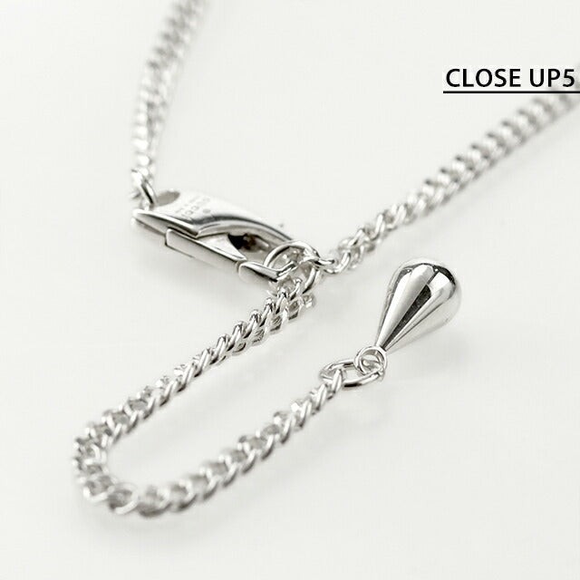 Gucci Necklace Men’s Women’s Brand GUCCI Diamante Plate Logo Silver