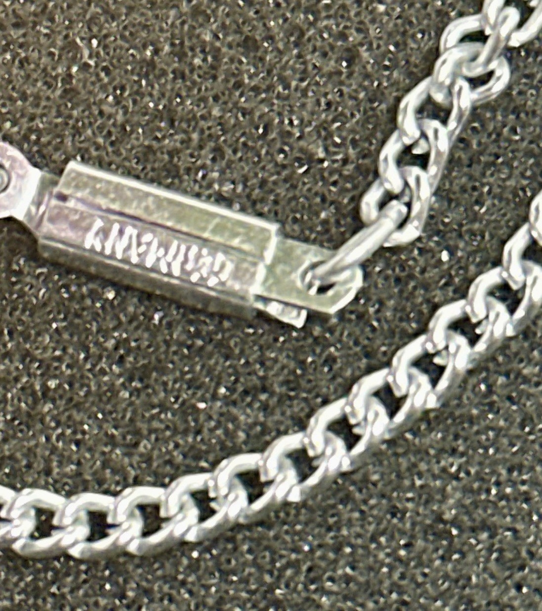 Vintage Estate 24″ Necklace Silver Tone Made in Germany Single Chain