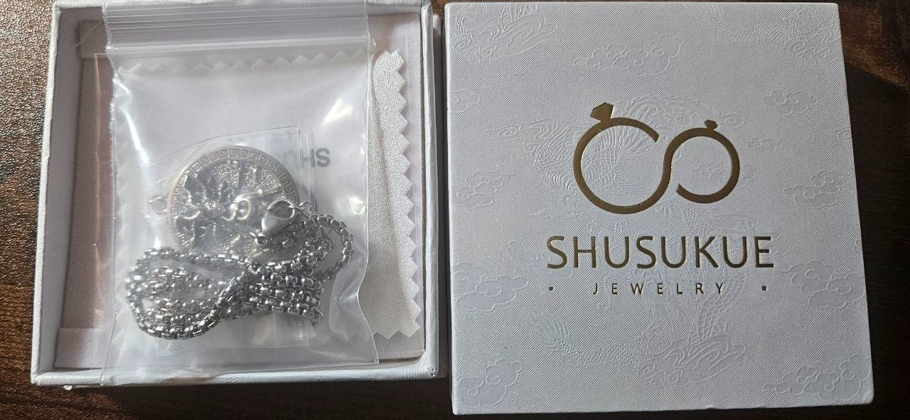 Mystical Beauty Cursed Medusa Necklace 3D Solid Sterling Silver Pendant 925