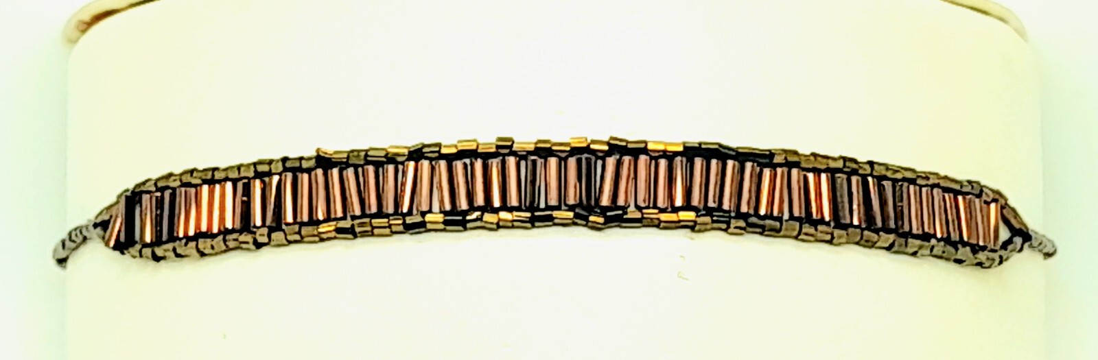 C001 Handmade Brown glass Seed beaded color party style fashion choker necklace